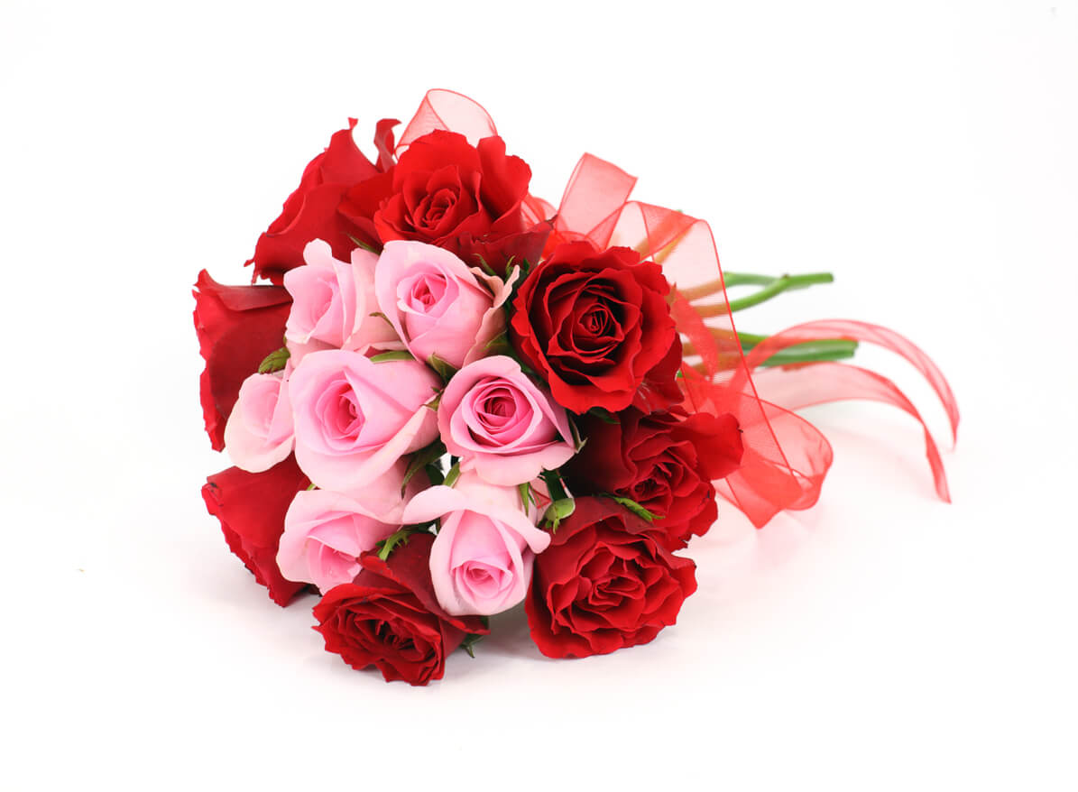 זר כלה אדום